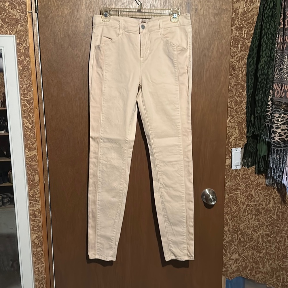 J brand beige pants